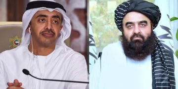 امیرخان متقی ېبیرلشگن عرب امیرلیکلری تشقی ایشلر وزیری عبدالله بن زاید آل نهیان بیلن تیلفونده گپلشدی