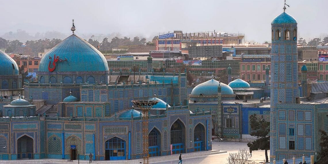 مزار شریفده‌  عبدالحبیب یوسفزی ناملی بیر کیشی ناتنیش شخصلر آرقه‌لی اۉلدیریلگن