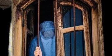 سکینه قندوز بۉرانیده تیک تورگن خاتین