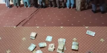 فاریاب‌ده طالبلر اۉن کیشی‌نی قمار عیبی بیلن اوشله‌گن