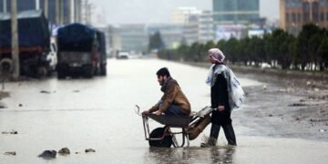 بیرلشگن ملتلر تشکیلاتی افغانستانده یامغیر یاغیشی و سوو تاشقینلری یوز بېریشیدن خبر بېردی