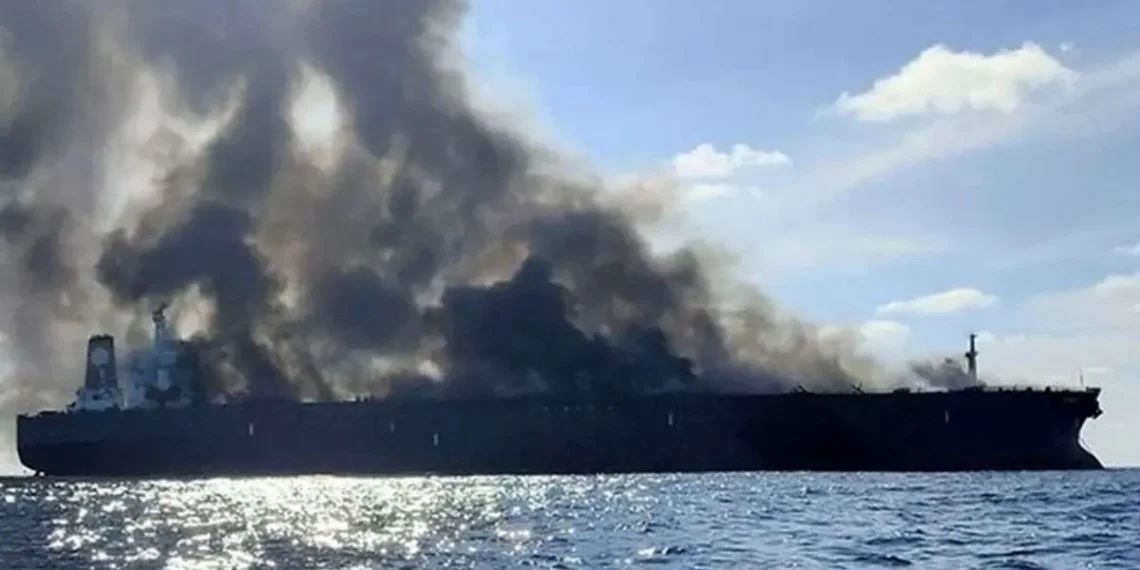 قطر مملکتی‌نینگ بیر نفت تانکری ایران آرقه‌لی هجومگه آلینگن