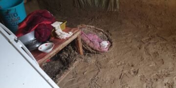 سمنگان ولایتیده سوو تاشقینی عاقبتیده بیر عیال و ایکّی بالهسی جان بېرگن