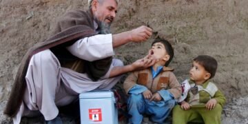 افغانستان بویلب پولیوگه قرشی اېملش کمپاینی اۉتکزیلهدی