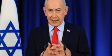 اسراییل باش وزیری امریکا و ایران اۉرته‌سیده‌گی آتیش-کېسین‌نی قۉللب-قوتله‌دی