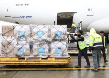 جهان ساغلیقنی سقلش تشکیلاتی افغانستان‌گه ینگی طبی یاردملر یېتیب کېلگنیدن خبر بېردی