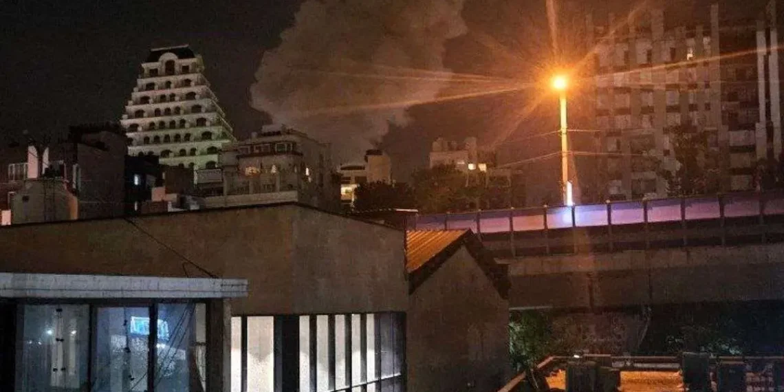 تهران و شیراز شهرلریده پارتلش‌لر یوز بېرگنی حقیده خبر قیلیندی