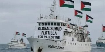 صمود دېنگیز کاروانی اسراییل حربی‌لری‌نینگ هجومیگه اوچره‌گن