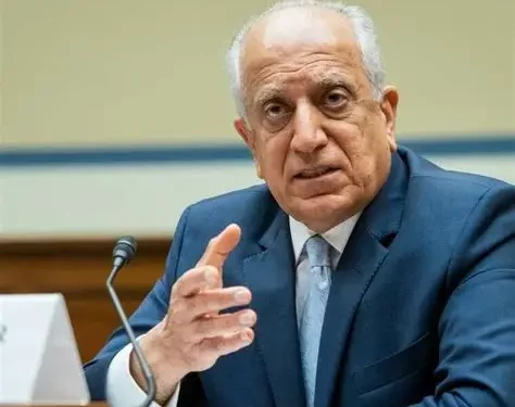خلیلزاد:امریکاگه بیر وقت‌نینگ اۉزیده دۉستلیک و خیانت قیلیش پاکستا‌ن سیاستی‌نینگ بیر قِسمی دیر
