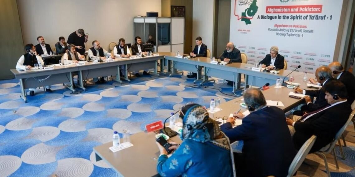 تورکیه‌نینگ استانبول شهریده طالبان و پاکستان وکیللری‌نینگ نارسمی ییغینی اۉتکزیلگن