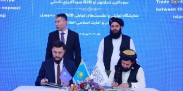 طالبان قزاقستان بیلن ۲۵ همکارلیک شرطنامهسی امضالنگنیدن خبر بېردی