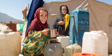 بیرلشگن ملتلر تشکیلاتی افغانستانده کمیده ۱۶ میلیون کیشی سوو تنقیصلیگی معماسی بیلن دوچ دیر