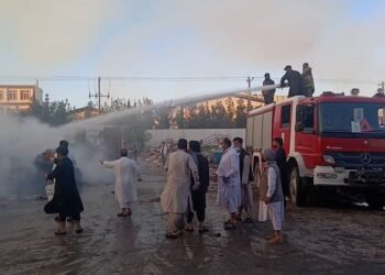 طالبان ایچکی ایشلر وزیرلیگی: هرات‌ده یانغین عاقبتیده ۲۰ میلیون افغانی زیان اۉرته‌گه کېلگن