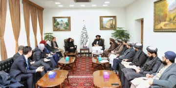 امیرخان متقی بیرلشگن ملتلر تشکیلاتی باش کاتبی اۉرین باسری بیلن صحبت‌لشدی