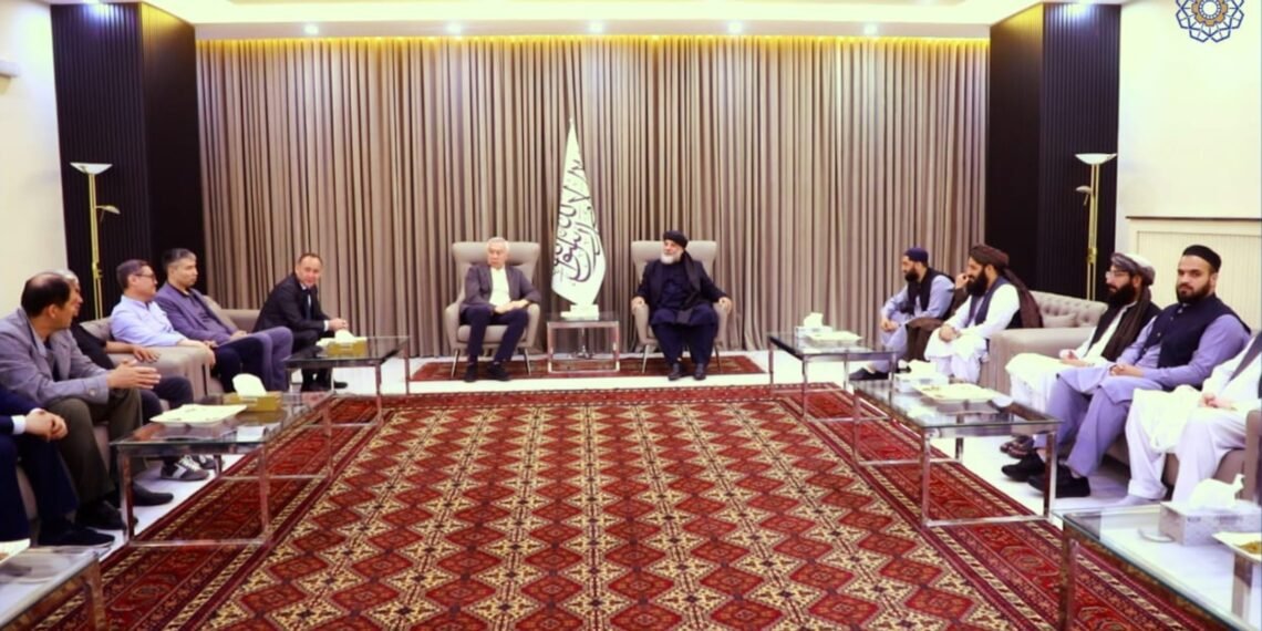 طالبان و قزاقستان مناسبت‌لری؛ قزاقستان باش وزیری اۉرین باسری کابل کېلدی