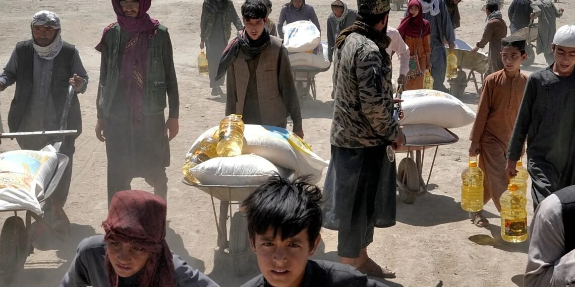 بیرلشگن ملتلر تشکیلاتی افغانستان‌ده انسانپرورلیک یاردملرگه طالبان اره‌لشووی آشگنیدن خبر بېردی