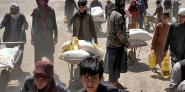بیرلشگن ملتلر تشکیلاتی افغانستانده انسانپرورلیک یاردملرگه طالبان ارهلشووی آشگنیدن خبر بېردی