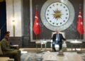یقین شرق احوالی؛ اردوغان پاکستان اوردوسی قومندانینی حضوریگه قبول قیلدی