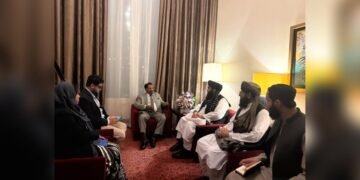 امیرخان متقي بنگلا‌دش پارلمانی رئیسی بیلن تجارت همکارلیگینی کېنگه‌یتیریش مسأله‌سینی بحث‌ قیلدی
