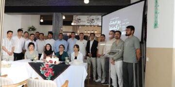 برلین‌ شهریده «تورکمن‌لر مدنیت کونی» نشانلندی