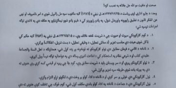 طالبان رهبری دولت خادملری سقَال قۉیمه‌گن تقدیرده ایش‌دن بوشه‌تیلیشینی بویوردی