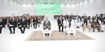 هرات ولایتیده طالبان و تورکمنستان‌نینگ ییریک رسمیلری اوچره‌شگن