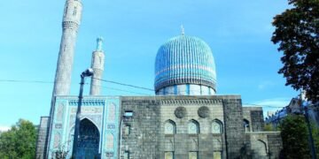 سن‌پترزبورگ مسجدی-روسیه یوره‌گیده‌گی اسلام معمارچیلگی دردانه‌سی