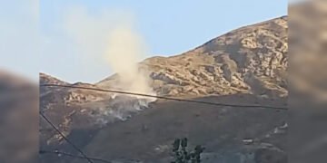 بدخشانده اوروش دوامی؛ آتیشمهلر دوام اېتهیاتگنی ایتیلهدی