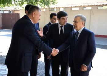 شوکت میرضیایف قاره قلپاغستانگه باردی
