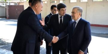 شوکت میرضیایف قاره قلپاغستانگه باردی