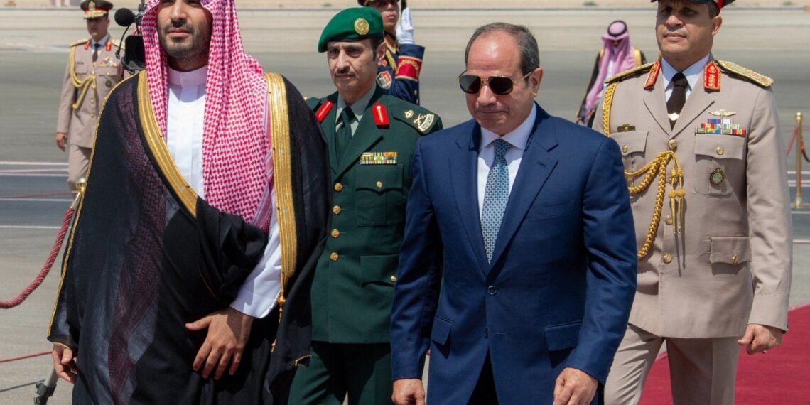 یقین شرقده‌گی ناتینچلیکلر؛ بن سلمان مصرگه یېتیب باردی