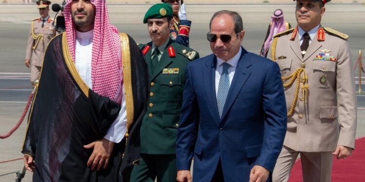 یقین شرقدهگی ناتینچلیکلر؛ بن سلمان مصرگه یېتیب باردی