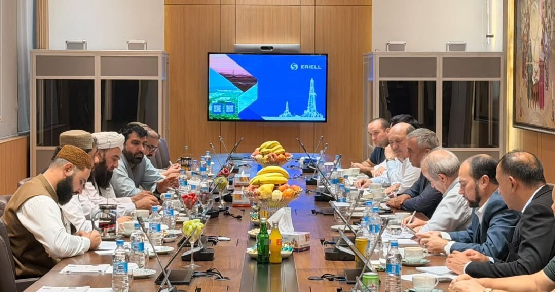 طالبان و اۉزبېکستان رسمیلری طوطی ‌میدان کانی ایشلب چیقریلیشی‌ده بۉلگن معمالرنی تیکشیردی