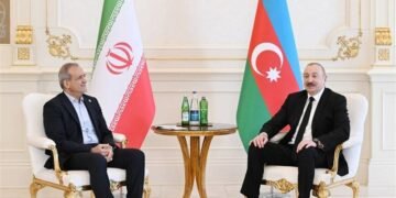 تورکمنستان ده پزشکیان آذربایجان جمهور باشلیغی بیلن اۉچره‌شدی