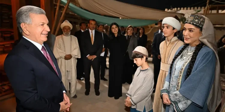 میرضیایف ابن سینا باله‌لیگی حقیده‌گی فلم‌نینگ صورتگه آلیش آقیمینی کۉزدن کېچیردی