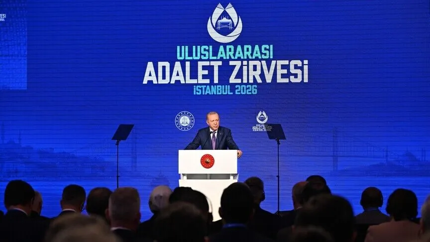 اردوغان: عدالت، دولت قوریله‌دیگن اساس دیر