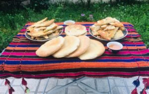اۉزبېک خلقی دسترخوانی؛ مهر-محبت و رنگ‌به-رنگ طعاملر اویغونلیگی