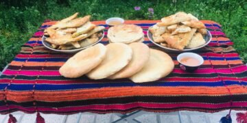 اۉزبېک خلقی دسترخوانی؛ مهر-محبت و رنگ‌به-رنگ طعاملر اویغونلیگی
